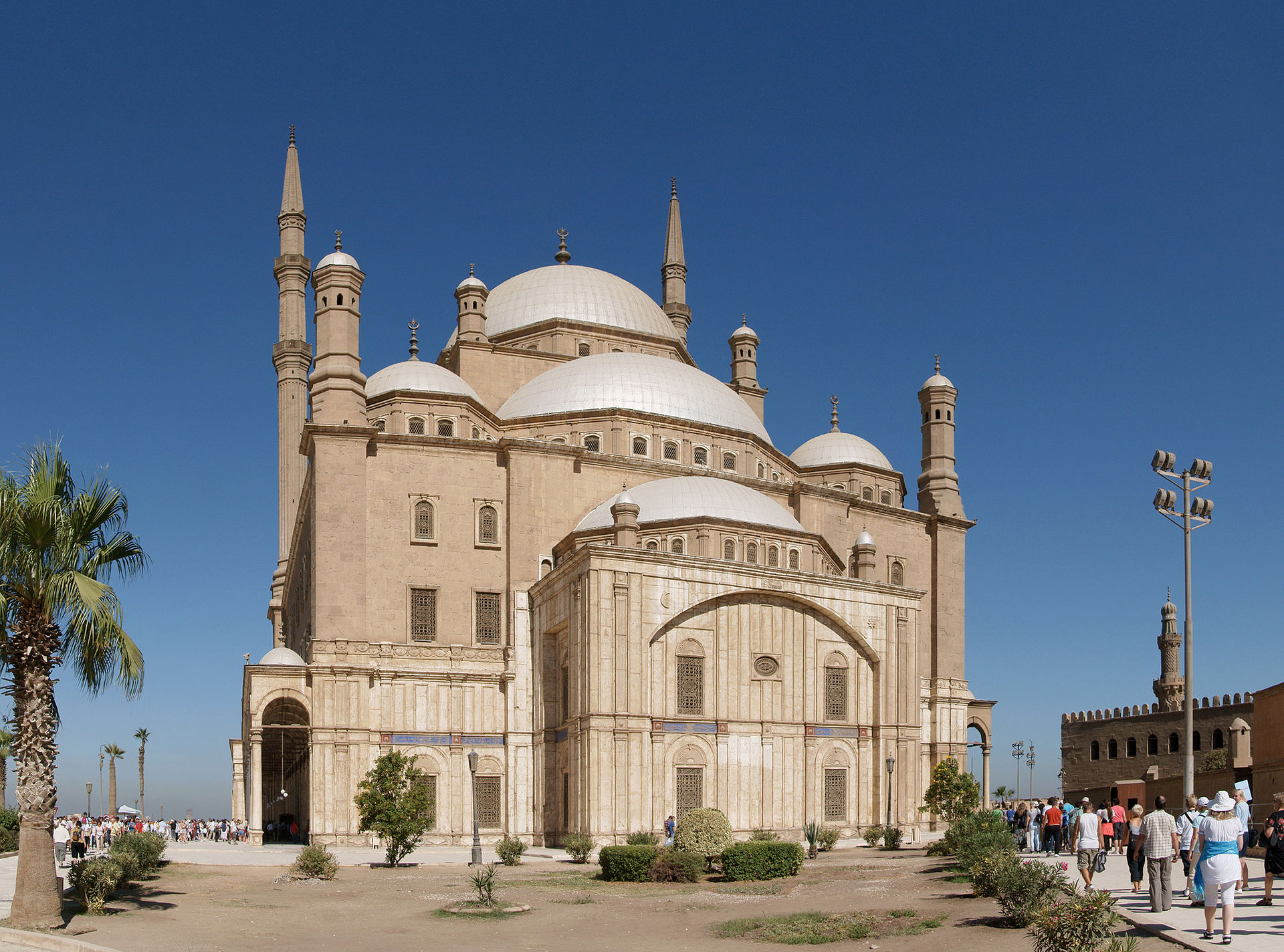 Interior of the Mosque of Muhammad Ali in the Citadel of Saladin, Cairo